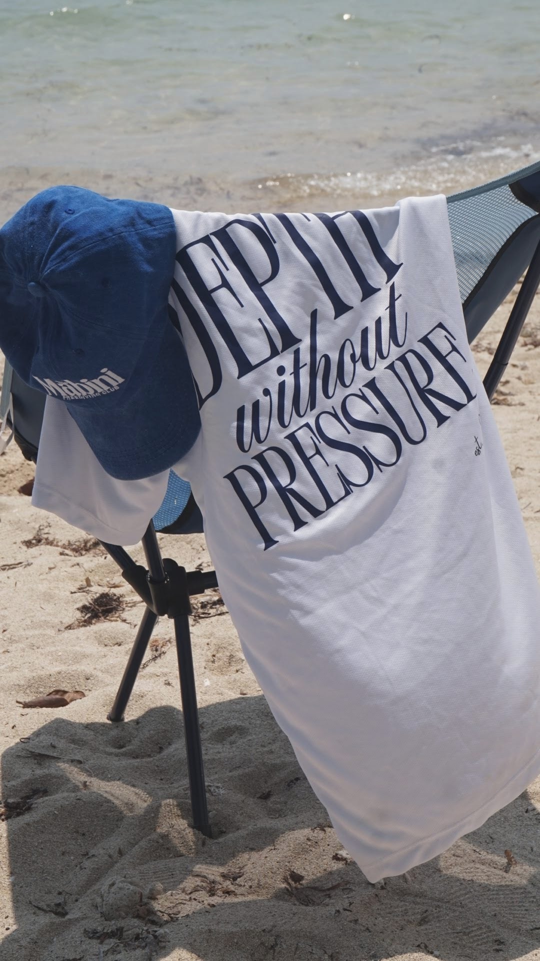 Depth without pressure | Mabini Freediving Club Tee